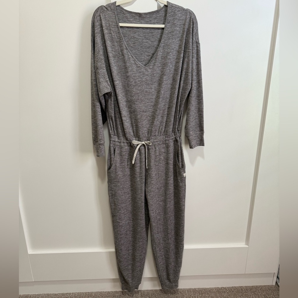 Vuori Gray Jumpsuit - Picture 2 of 4